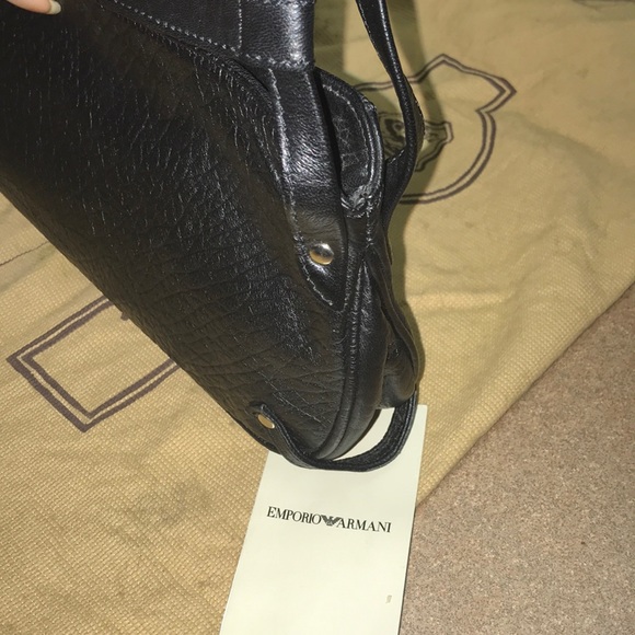 Emporia Armani Donna Pelletturia Hanging Clutch - Picture 2 of 8